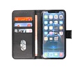 Hoesje Geschikt voor iPhone 12 & 12 Pro - Kaarthouder Book Case Telefoonhoesje - Zwart