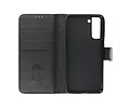 Hoesje Geschikt voor de Samsung Galaxy S21 - Kaarthouder Book Case Telefoonhoesje - Zwart