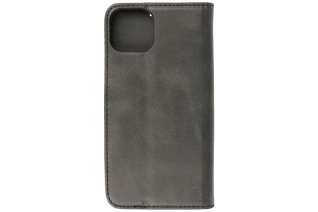 iPhone 13 Magnetisch Folio Book Case Hoesje Zwart