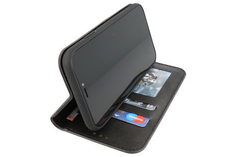 BAOHU Folio Book Case Hoesje - Telefoonhoesje - Hoesje Geschikt voor Samsung Galaxy A32 4G - Zwart