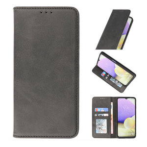 BAOHU Folio Book Case Hoesje - Telefoonhoesje - Hoesje Geschikt voor Samsung Galaxy A32 5G - Zwart