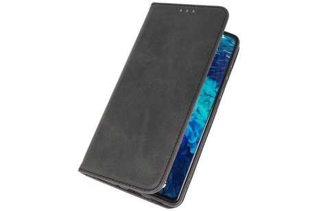 Folio Book Case - Hoesje Samsung S20 FE - Telefoonhoesje voor Samsung Galaxy S20 FE - Zwart