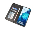 BAOHU Folio Book Case Hoesje - Telefoonhoesje - Hoesje Geschikt voor Samsung Galaxy S20 FE - Zwart