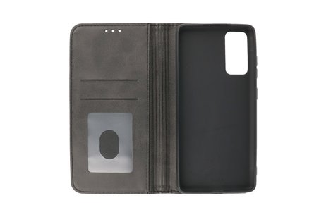 BAOHU Folio Book Case Hoesje - Telefoonhoesje - Hoesje Geschikt voor Samsung Galaxy S20 FE - Zwart