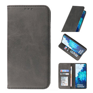 Folio Book Case - Hoesje Samsung S20 FE - Telefoonhoesje voor Samsung Galaxy S20 FE - Zwart