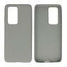 BAOHU BackCover Hoesje Color Telefoonhoesje Huawei P40 Pro Grijs