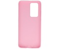 BackCover Hoesje Color Telefoonhoesje voor Huawei P40 Pro Roze