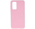 BackCover Hoesje Color Telefoonhoesje voor Huawei P40 Roze