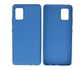 BackCover Hoesje Color Telefoonhoesje voor Samsung Galaxy A71 5G Navy