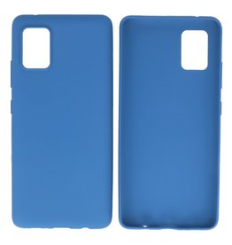 BAOHU BackCover Hoesje Color Telefoonhoesje  Samsung Galaxy A71 5G Navy