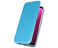 Slim Folio Case - Book Case Telefoonhoesje - Folio Flip Hoesje - Geschikt voor Huawei P10 - Blauw