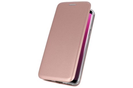 Slim Folio Case - Book Case Telefoonhoesje - Folio Flip Hoesje - Geschikt voor Samsung Galaxy A3 2017 A320F - Roze