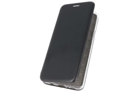 Slim Folio Case - Book Case Telefoonhoesje - Folio Flip Hoesje - Geschikt voor Huawei Y5 / Y6 2017 - Zwart