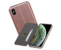 Slim Folio Case - Book Case Telefoonhoesje - Folio Flip Hoesje - Geschikt voor iPhone X  / iPhone Xs - Roze