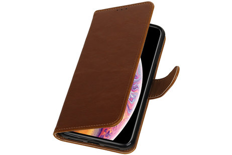 Zakelijk Bookstyle Hoesje voor iPhone 6/s Plus Bruin