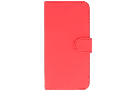 Bookstyle Wallet Case Hoesjes voor Galaxy A3 2017 A320F Rood