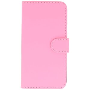 Bookstyle Wallet Case Hoesjes voor Galaxy A3 2017 A320F Roze