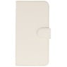 Effen Bookstyle Hoes voor Samsung Galaxy A8 (2015) Wit