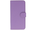 Effen Bookstyle Hoes Geschikt voor Samsung Galaxy J7 (2016) J710F Paars