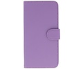 Bookstyle Wallet Case Hoesje voor Wiko Sunset 2 Paars