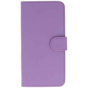 Bookstyle Wallet Case Hoesje Geschikt voor Samsung Galaxy S4 i9500 Paars