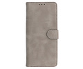 Zakelijke Book Case Telefoonhoesje - Portemonnee Hoesje - Geschikt voor Samsung Galaxy A03 Core - Grijs