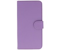 Bookstyle Wallet Case Hoesje Geschikt voor Huawei Ascend G6 4G Paars