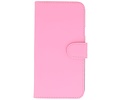 Bookstyle Wallet Case Hoesje voor LG G3 S (mini ) D722 Roze