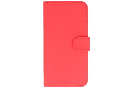 Bookstyle Wallet Case Hoesjes Geschikt voor LG V10 Rood