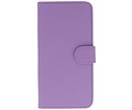 Bookstyle Wallet Case Hoesjes voor Sony Xperia X Performance Paars