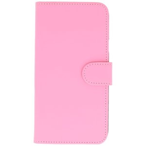 Bookstyle Wallet Case Hoesjes voor Sony Xperia M2 Roze