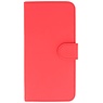 BAOHU Effen Bookstyle Hoesje voor Moto G4 Play Rood