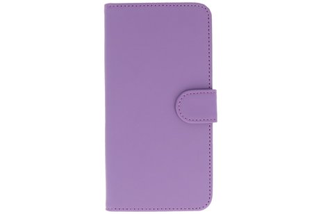 BAOHU Bookstyle Wallet Case Hoesjes Geschikt voor Samsung Galaxy E7 Paars