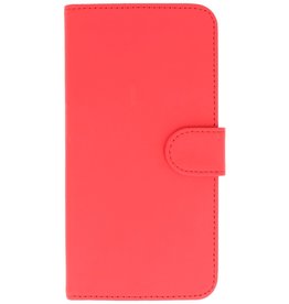BAOHU Effen Bookstyle Hoesje voor Huawei Ascend G525 Rood