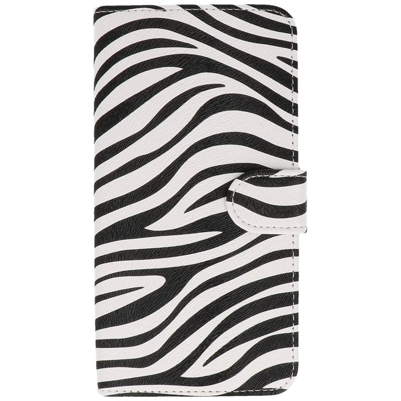 Huawei G8 Hoesjes Booktype Zebra -