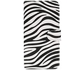 BAOHU Zebra Bookstyle Wallet Case Hoesjes Geschikt voor Huawei P9 Plus Wit