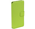 Cross Pattern Bookstyle Wallet Case Hoesje voor Huawei G8 Groen