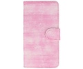 Hagedis Bookstyle Hoes voor iPhone 7 / 8 Roze