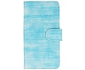 Hagedis Bookstyle Hoes voor iPhone 7 / 8 Turquoise