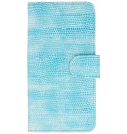 BAOHU Hagedis Bookstyle Hoesje voor Samsung Galaxy S7 Active G891A Turquoise