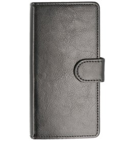 Samsung Galaxy A3 2017 Portemonnee Hoesje Booktype Wallet Case Zwart