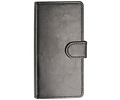 Huawei Y5II Portemonnee Hoesje Booktype Wallet Case Zwart