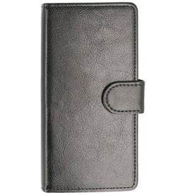 Huawei Honor 9 Portemonnee Hoesje Booktype Wallet Case Zwart