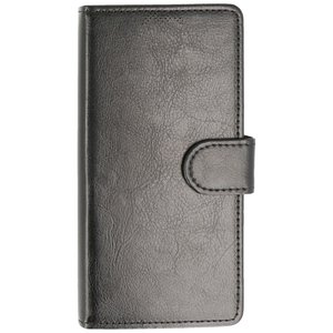 Motorola Moto G5s Portemonnee Hoesje Booktype Wallet Case Zwart
