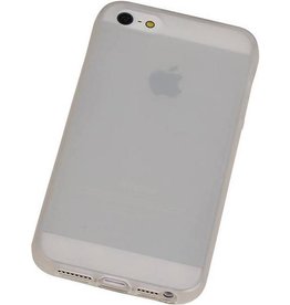 TPU Hoesje voor iPhone 5 Wit