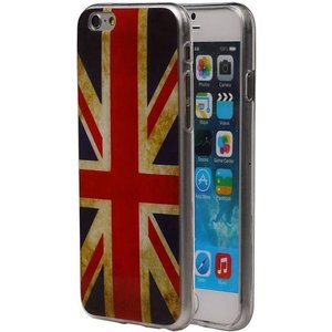 Britse Vlag TPU Hoesje voor iPhone 6 UK