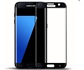3D Gehard Tempered Glass - Screenprotector - beschermglas - Geschikt voor Samsung Galaxy S7 Edge G935F Zwart