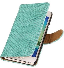 Slang Bookstyle Hoes voor Samsung Galaxy A3 Turquoise