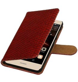 Slang Bookstyle Hoesje voor Huawei Y5 II Rood