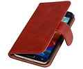 Bark Bookstyle Wallet Case Hoesje voor Galaxy Core i8260 Rood